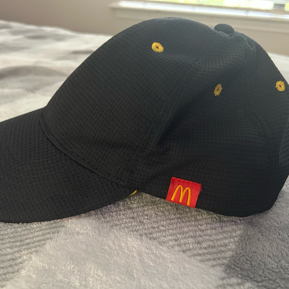 McDonald’s crew member Black and Yellow Cap